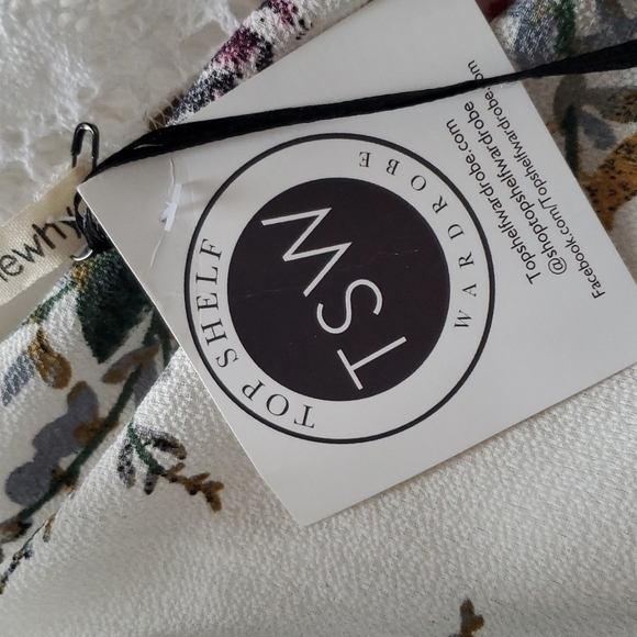 Kimono floral Swim cover-up up Size OS New with tag - Picture 8 of 11